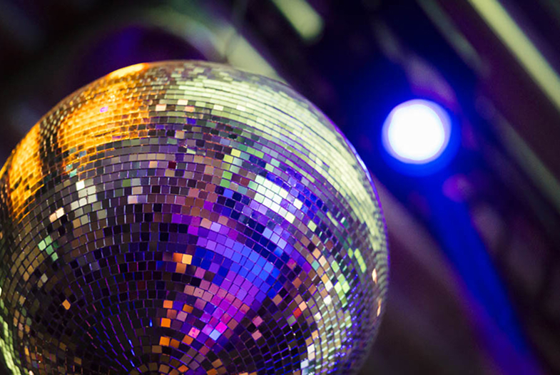 silpion sommerfest diskokugel